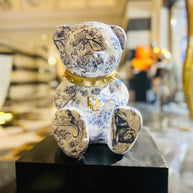 NAOR - 40cm CD Tribute, Gold Collar Bear