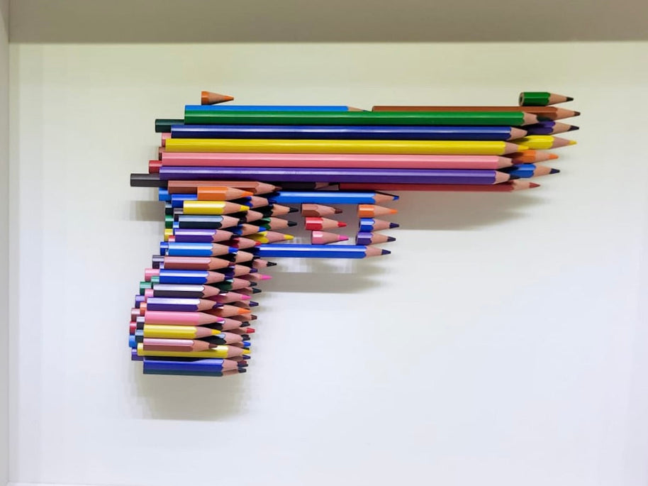 LUKE NEWTON - n2 Beretta in Crayons, 2023