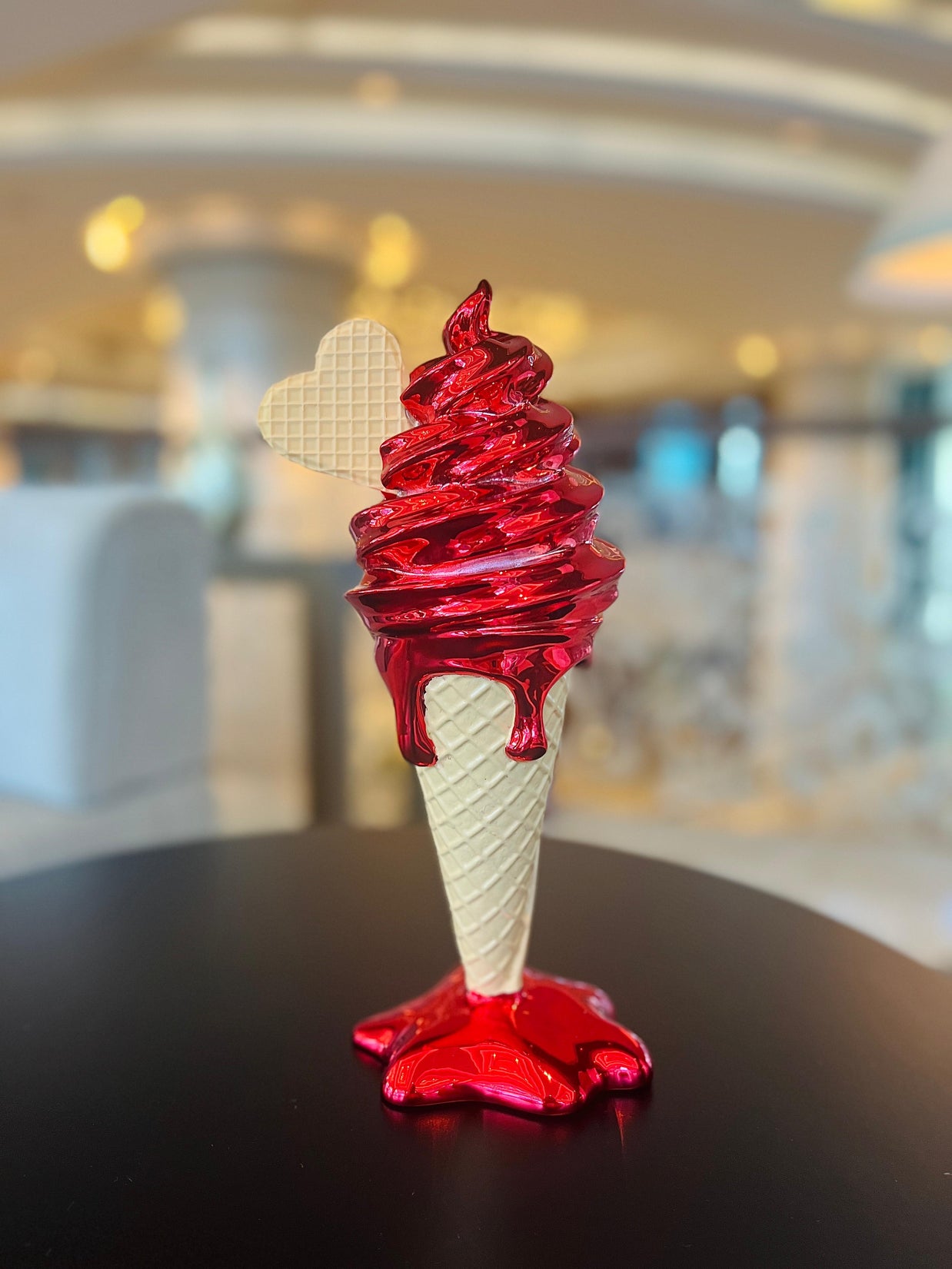 QUENZE - Red Chrome Ice cream
