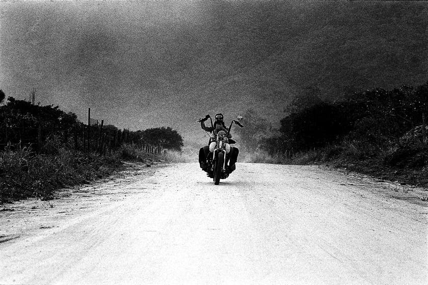 RICHARD AUJARD - The ride - Mickey Rourke, Brazil 1989