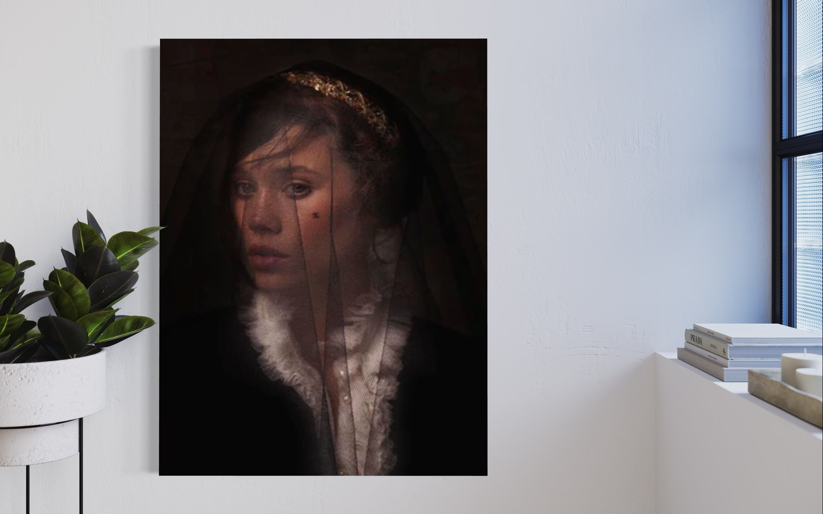 SIMON PROCTER- Astrid Berges Frisbey, Portrait of Chanel 2,  2012