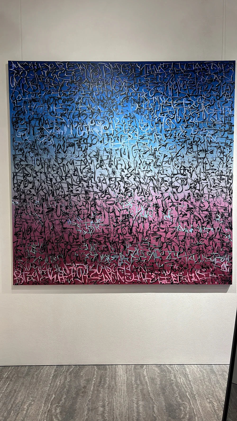 TANC - Pink & Blue Automatic Writing
