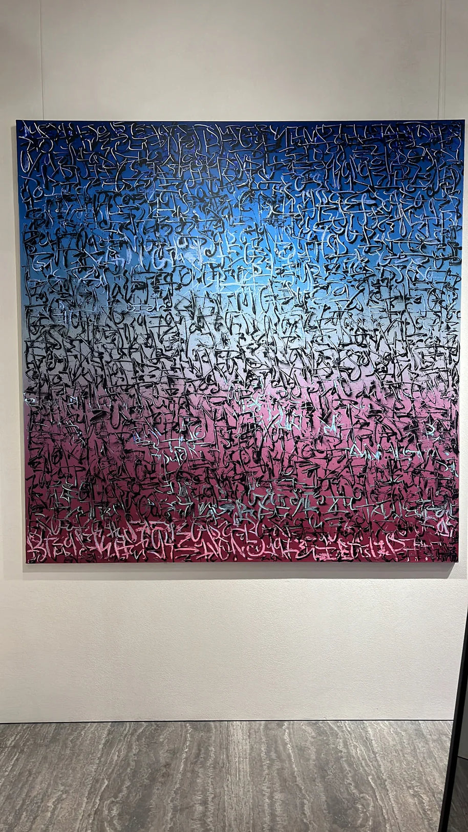 TANC - Pink & Blue Automatic Writing