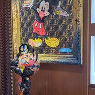 RAKEL WAJNBERG -Mickey Painting “Art is Life”