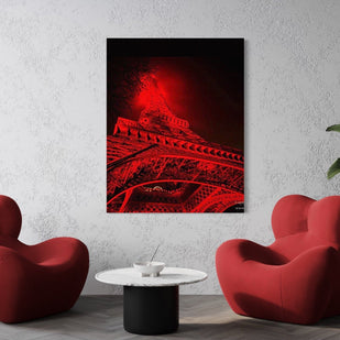 WINNIE DENKER - Red Tour Eiffel Paris