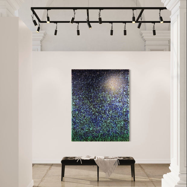 TANC - Untitled Blue Green Automatic Writing