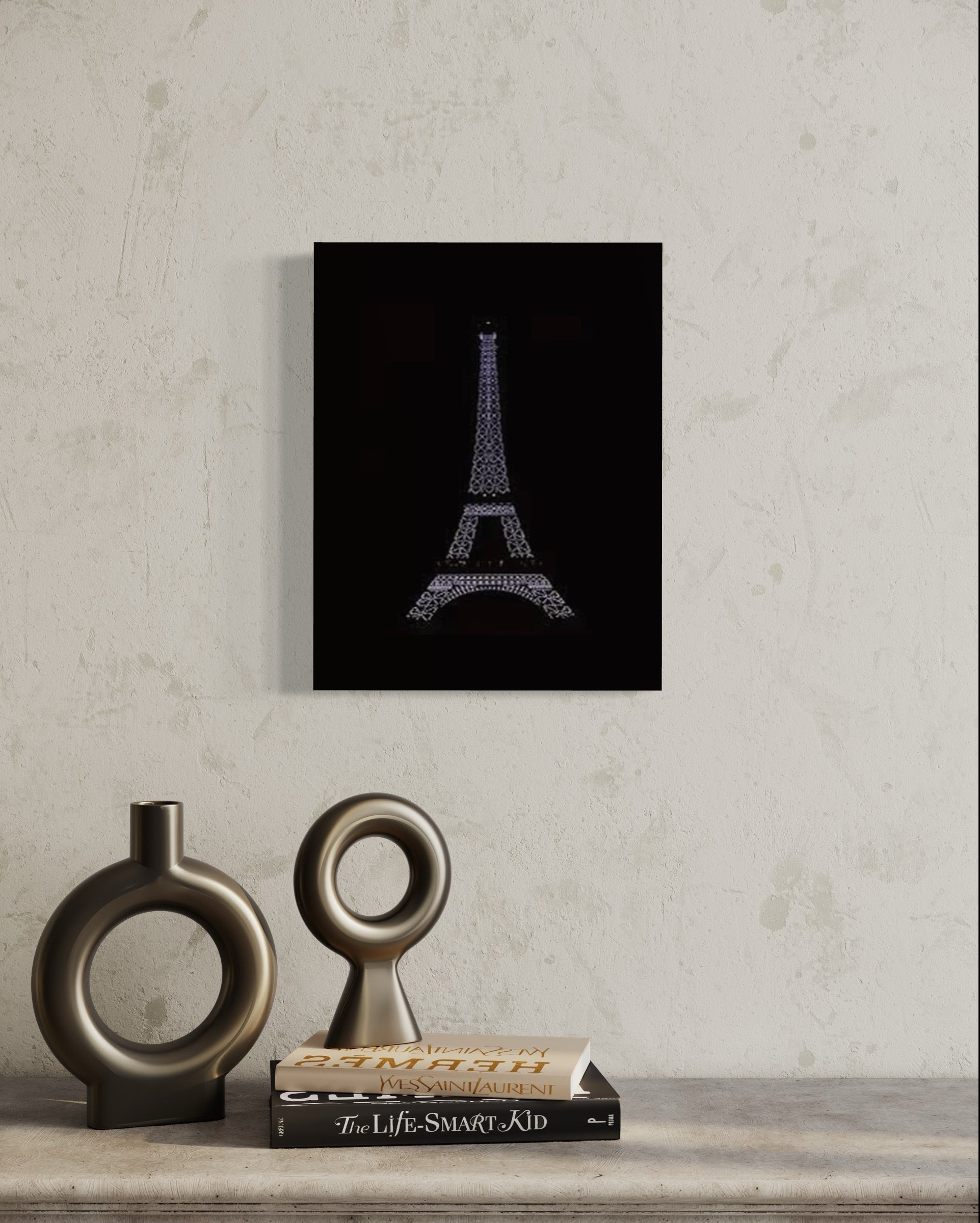 WINNIE DENKER - Blue Eiffel Tower Paris