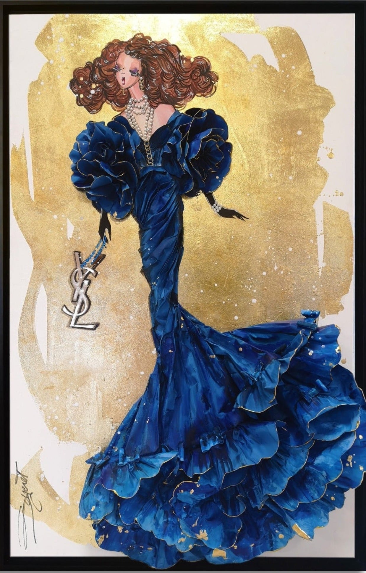 RACHEL BERGERET - Medium Doll, YSL Tribute 2022
