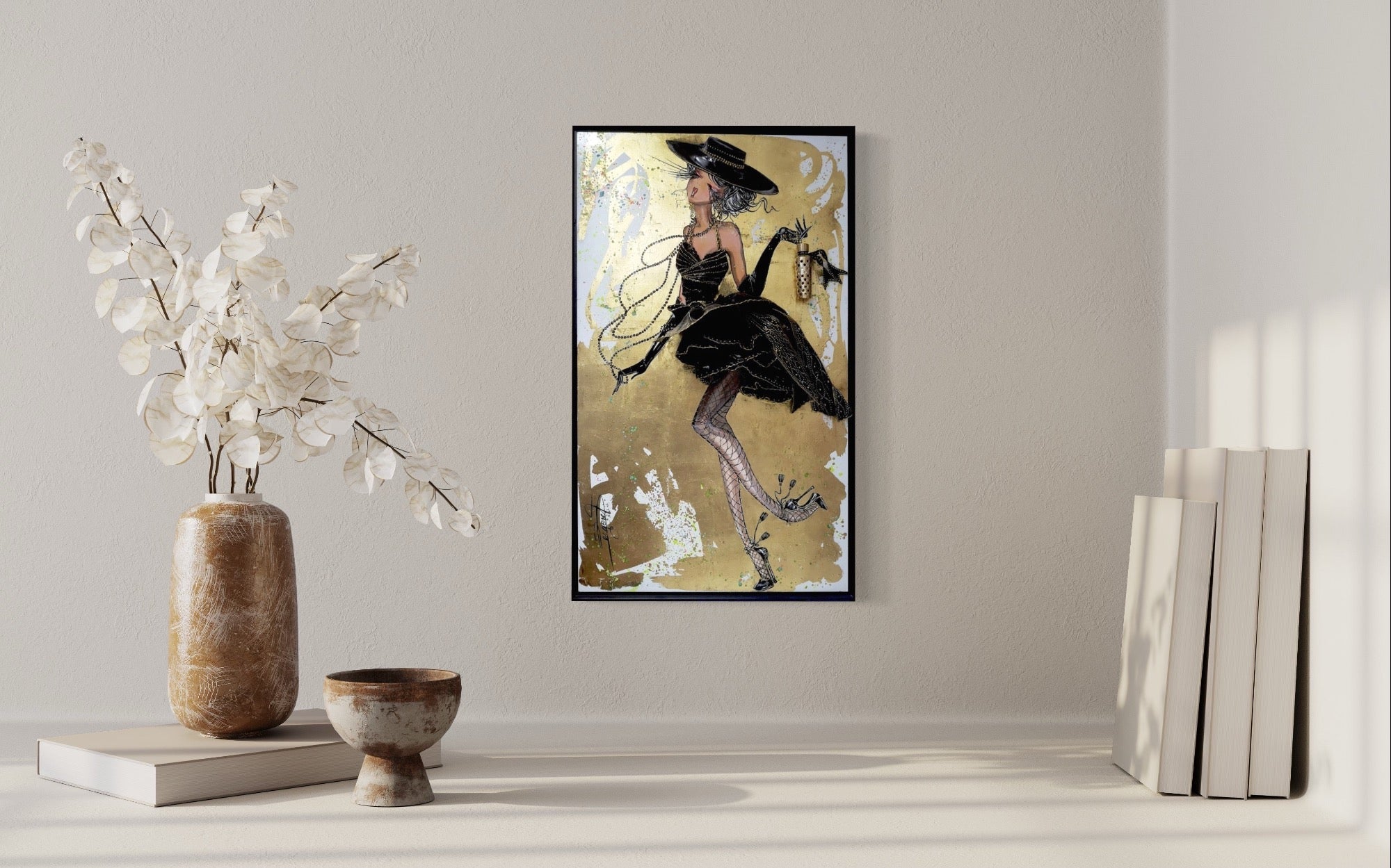 RACHEL BERGERET- Big Doll, La Petite Robe noir, Guerlain Tribute