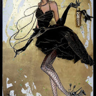 RACHEL BERGERET- Big Doll, La Petite Robe noir, Guerlain Tribute