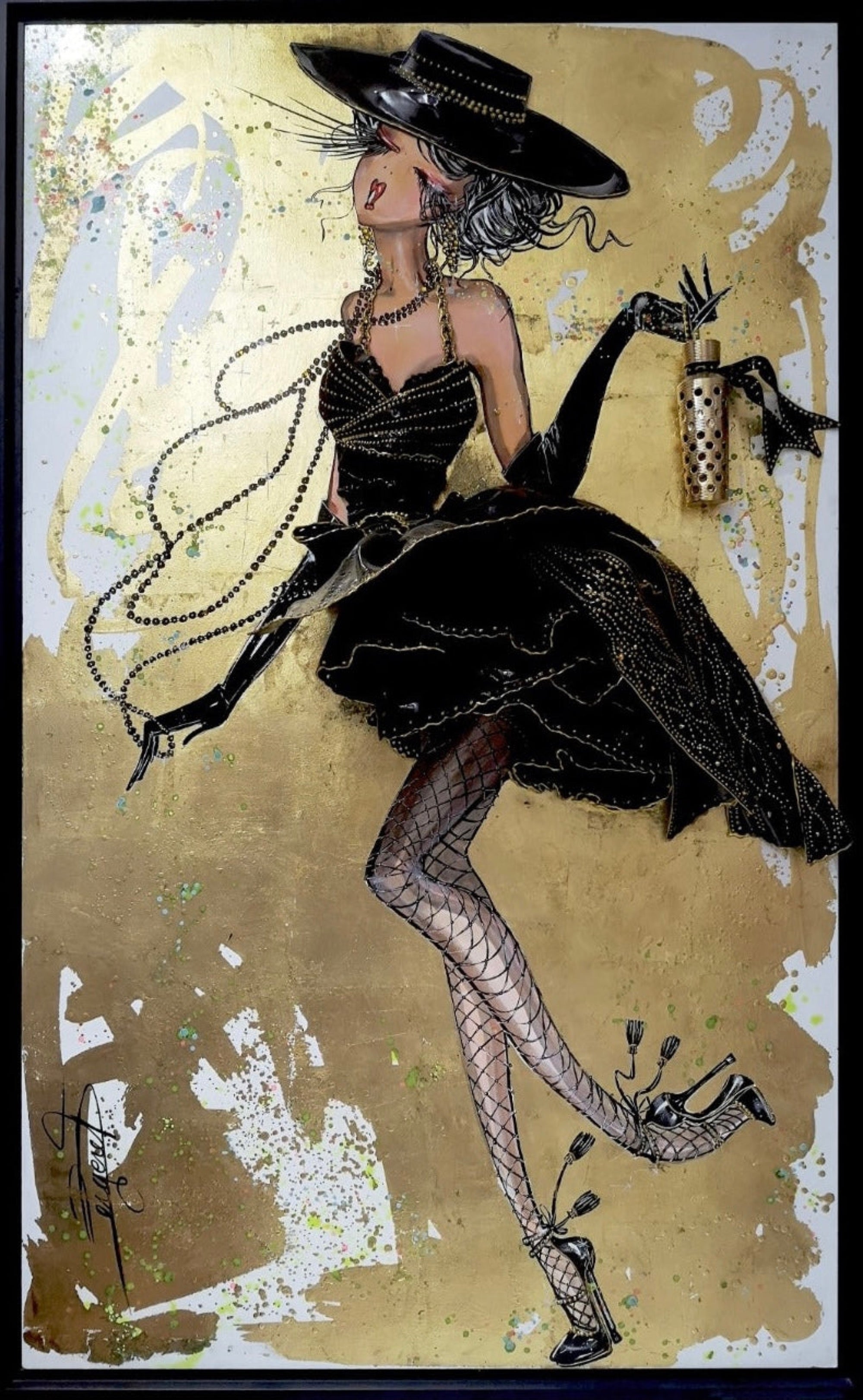 RACHEL BERGERET- Big Doll, La Petite Robe noir, Guerlain Tribute