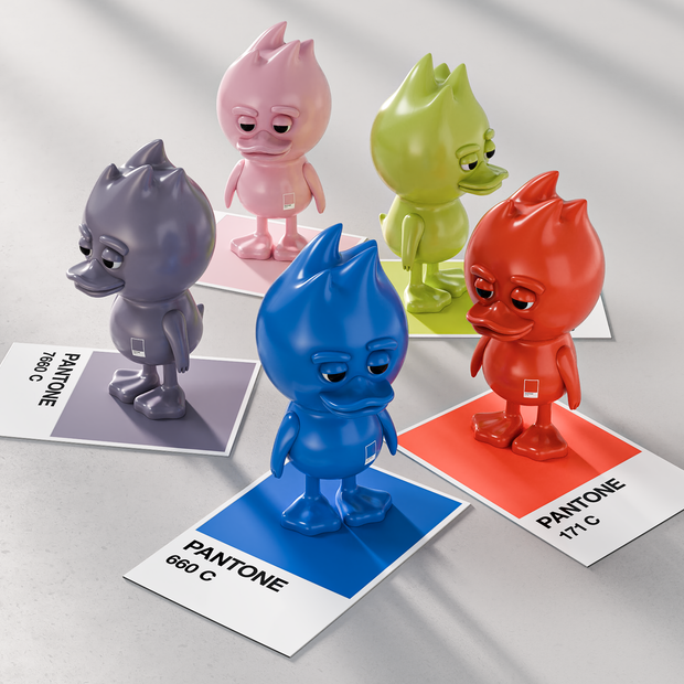 TUD TOY - Pantone - Small