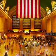 SIMON P - Lagerfeld at Grand Central NYC, Editorial for Harper Bazaar 2006