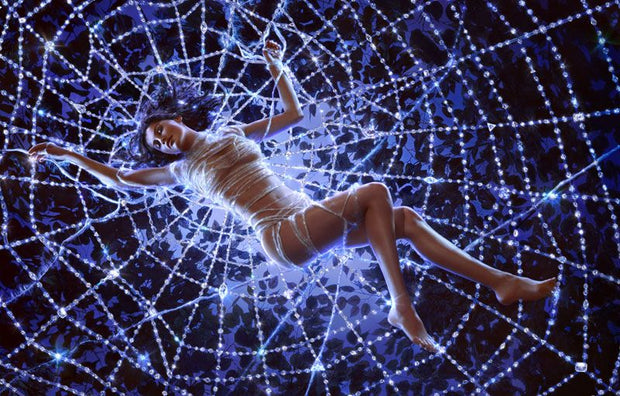 MARKUS KLINKO - Laetitia Casta, The Web, NYC 2000