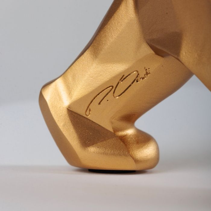 RICHARD ORLINSKI - Ours Pompom, Mat Gold