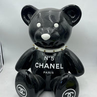 NAOR - 50cm CH Tribute black, white collar Teddy