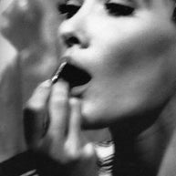 FABIEN MARA - Backstage Carla make up 1990